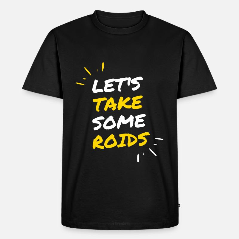 LTSR - Männer Premium Bio T-Shirt - Schwarz