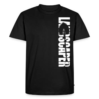 Landscaper Landscaping Landscape - Men's Premium Organic T-Shirt - black - Front - Nico (187cm)