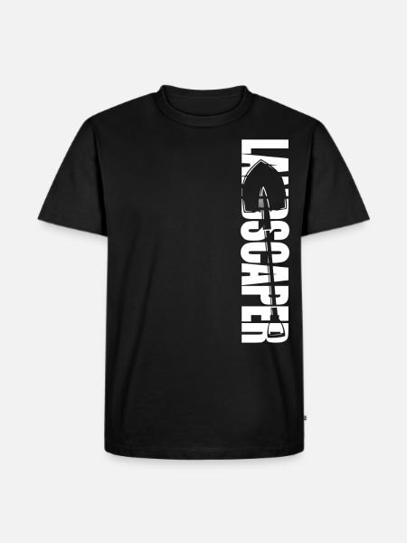 Landscaper Landscaping Landscape - Men's Premium Organic T-Shirt - black