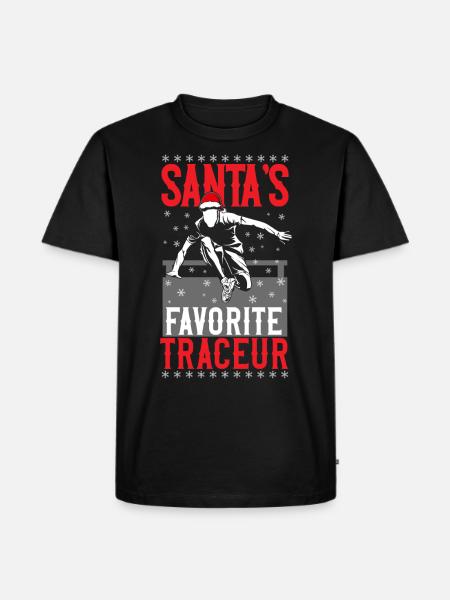 Parkour Free Running Traceur - Men's Premium Organic T-Shirt - black
