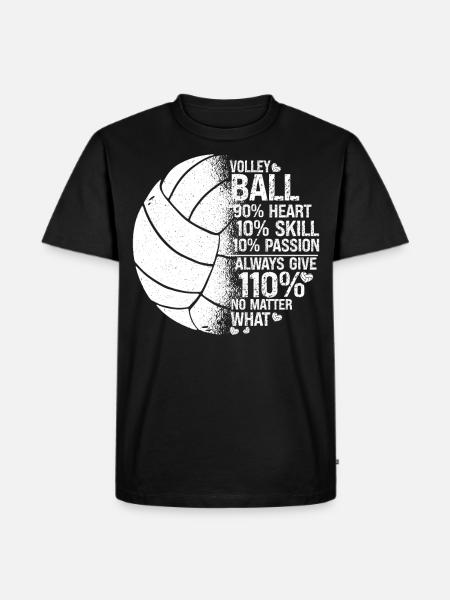 Volleyball Player Team Volleyball - Men's Premium Organic T-Shirt - black