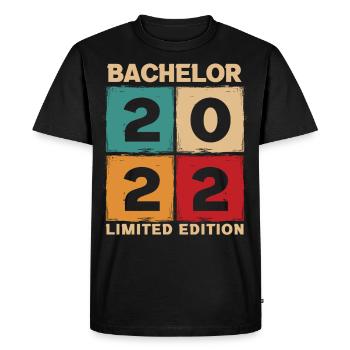 Bachelor 2022 Limited Edition - Men's Premium Organic T-Shirt - black - Front - Nico (187cm)