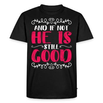 Et sinon il est toujours bon Daniel 3 18 - T-shirt Premium bio Homme - noir - Devant - Nico (187cm)