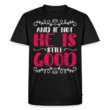Vintage et sinon il est toujours bon Daniel 3 18 - T-shirt Premium bio Homme - noir - Devant - Nico (187cm)