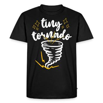 Météorologie des ouragans Storm Chaser - T-shirt Premium bio Homme - noir - Devant - Nico (187cm)