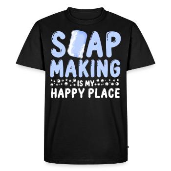 Soap Making Crafting Soap Making - Men's Premium Organic T-Shirt - black - Front - Nico (187cm)