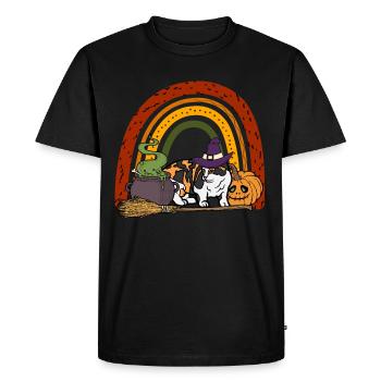 Munchkin Halloween Cat pour Halloween - T-shirt Premium bio Homme - noir - Devant - Nico (187cm)