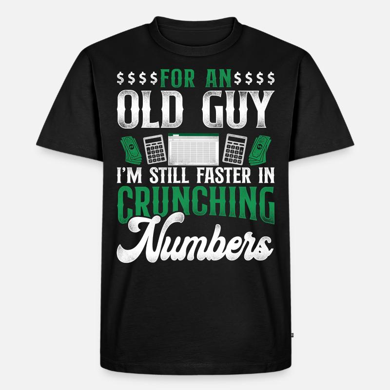 Comptable Comptable Comptable Comptabilité - T-shirt Premium bio Homme - noir