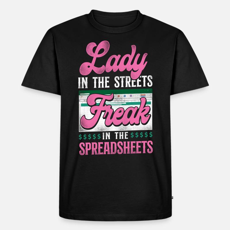 Comptable Comptable Comptable Comptabilité - T-shirt Premium bio Homme - noir