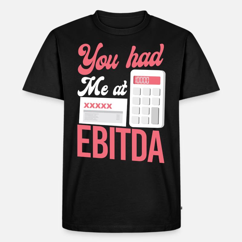 Comptable Comptable Comptable Comptabilité - T-shirt Premium bio Homme - noir