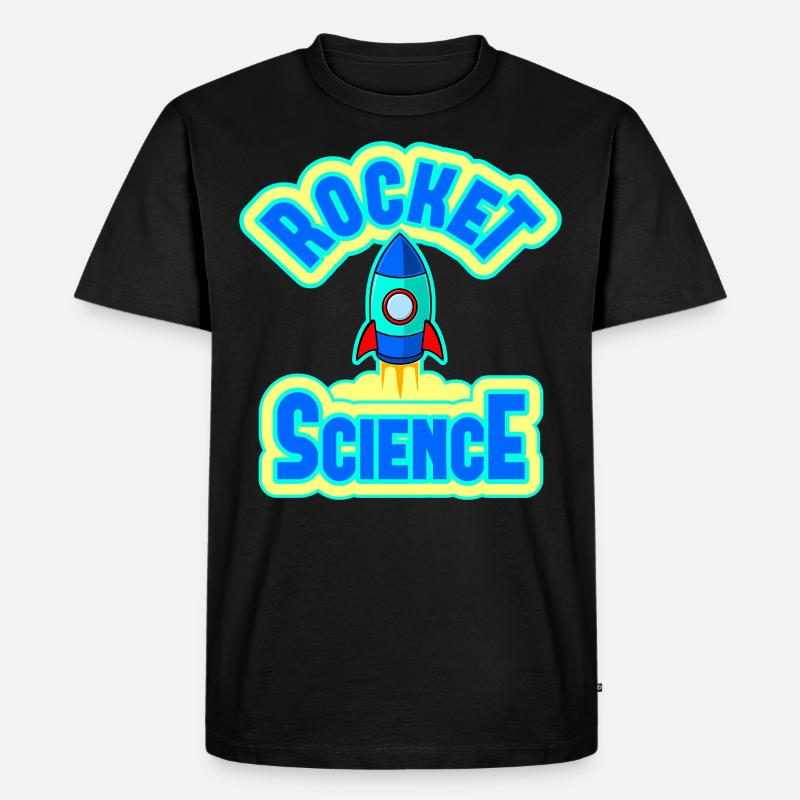 Rocket Science Rocket Science Kids - Men's Premium Organic T-Shirt - black