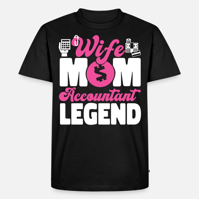 Comptable Comptable Comptable - T-shirt Premium bio Homme - noir