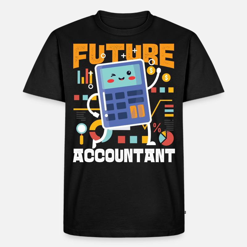 Comptable Comptable Comptable - T-shirt Premium bio Homme - noir