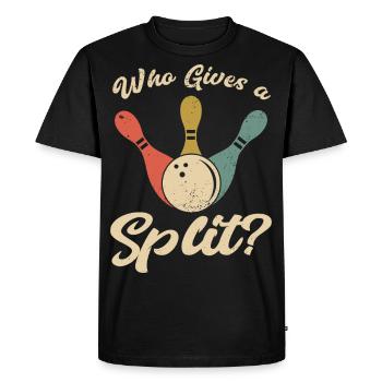 Bowling Bowler Gutter Strike Replacement Needles - Men's Premium Organic T-Shirt - black - Front - Nico (187cm)