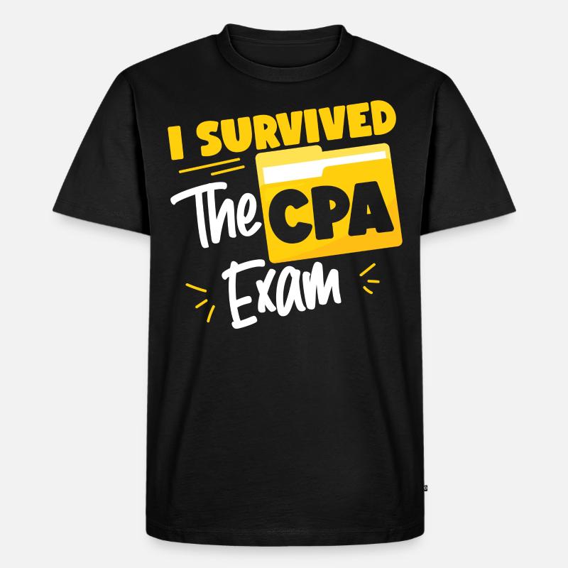 Comptable Comptable Comptable - T-shirt Premium bio Homme - noir