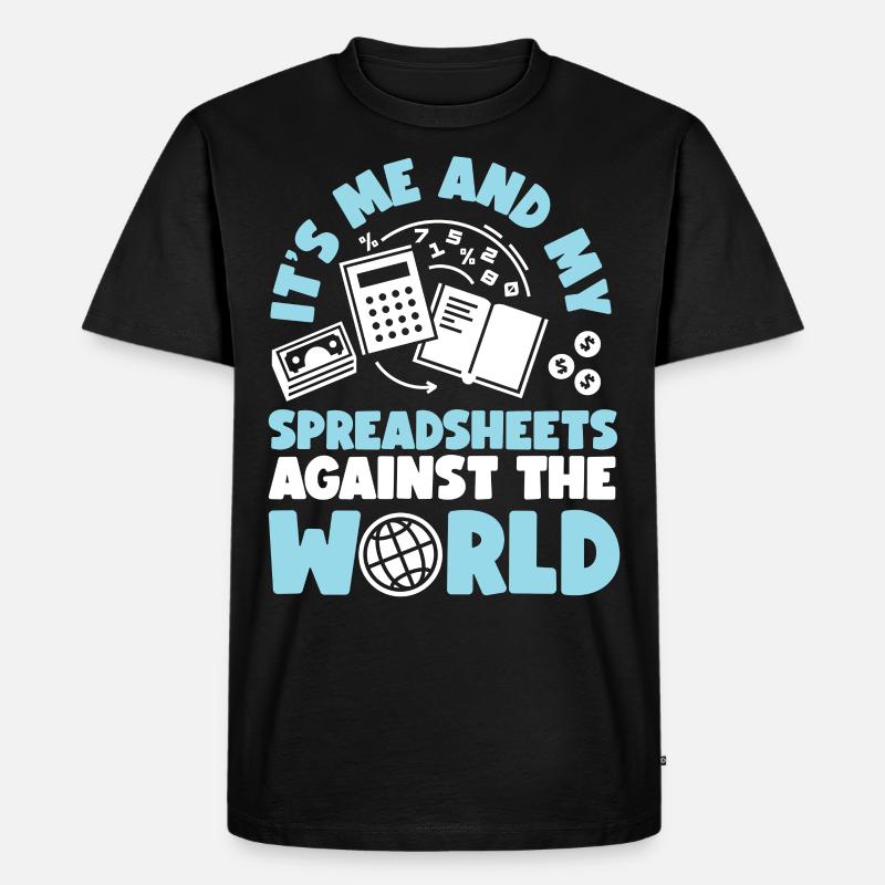 Comptable Comptable Comptable - T-shirt Premium bio Homme - noir