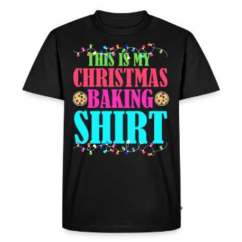 Costume de Noël - T-shirt Premium bio Homme - noir - Devant - Nico (187cm)