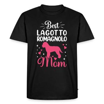 Meilleur Lagotto Romagnolo Mama Truffle Dog - T-shirt Premium bio Homme - noir - Devant - Nico (187cm)