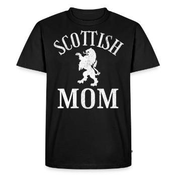 Ecosse Mère Ecosse - T-shirt Premium bio Homme - noir - Devant - Nico (187cm)