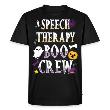 Speech Therapist Therapy Assistant - Men's Premium Organic T-Shirt - black - Front - Nico (187cm)