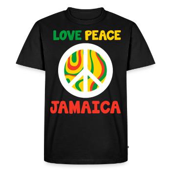 Vacances Jamaïque Jamaïque - T-shirt Premium bio Homme - noir - Devant - Nico (187cm)