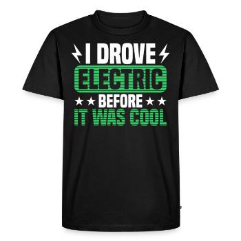 Le chargeur de véhicule électrique a conduit des véhicules électroniques avant qu’il ne soit - T-shirt Premium bio Homme - noir - Devant - Nico (187cm)