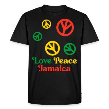 Jamaica Love Jamaica Holidays - T-shirt Premium bio Homme - noir - Devant - Nico (187cm)