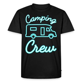 Camping Crew Motorhome Semi-Integrated Driver - Men's Premium Organic T-Shirt - black - Front - Nico (187cm)
