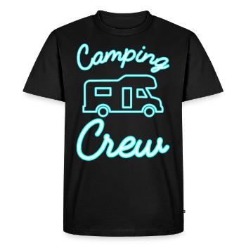 Camping Crew Alcove Motorhome Driver - Men's Premium Organic T-Shirt - black - Front - Nico (187cm)