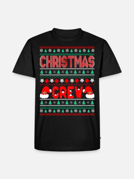 Équipe de Noël Weihnachten - T-shirt Premium bio Homme - noir