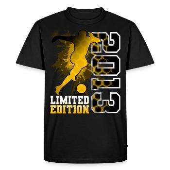 2013 Année de naissance Anniversaire Football - T-shirt Premium bio Homme - noir - Devant - Nico (187cm)
