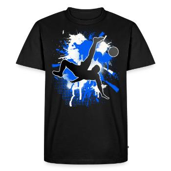 Soccer Soccer Players - Men's Premium Organic T-Shirt - black - Front - Nico (187cm)