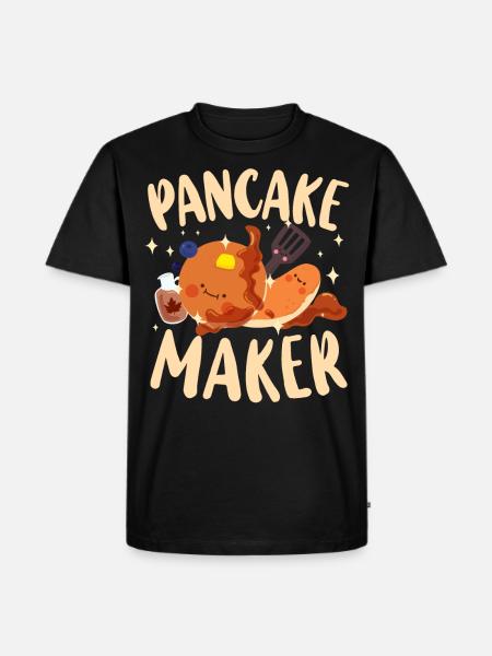 Pancake Lover Kids Pancake Maker - T-shirt Premium bio Homme - noir