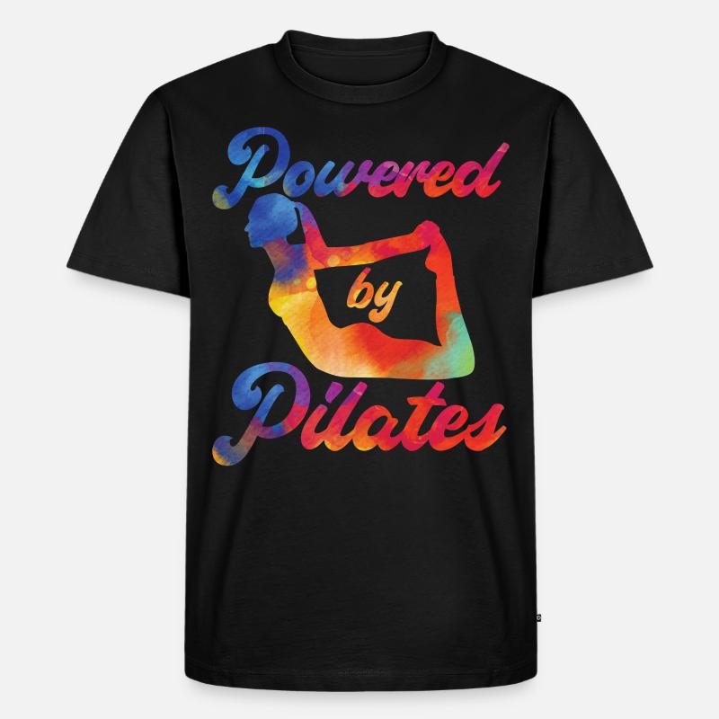 Pilates Instructor Teacher - Männer Premium Bio T-Shirt - Schwarz