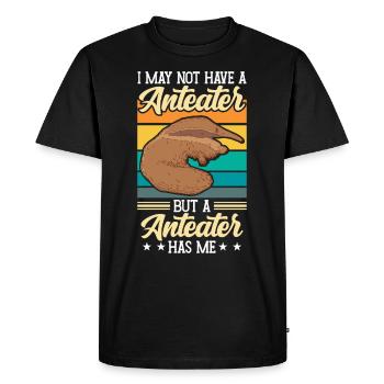 Fourmilier n’a pas d’ours fourmilier - T-shirt Premium bio Homme - noir - Devant - Nico (187cm)