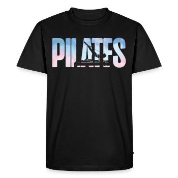 Pilates Instructor Teacher Pilates - Men's Premium Organic T-Shirt - black - Front - Nico (187cm)