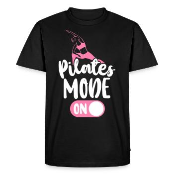 Pilates Instructor Teacher Pilates - Men's Premium Organic T-Shirt - black - Front - Nico (187cm)