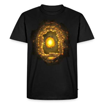 Temple ardent - T-shirt Premium bio Homme - noir - Devant - Nico (187cm)