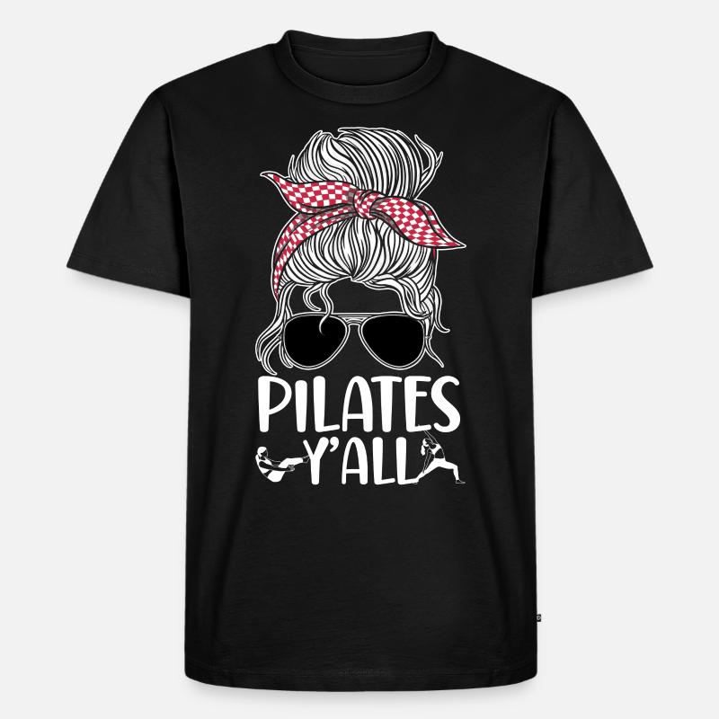 Instructeur de Pilates Enseignant - T-shirt Premium bio Homme - noir