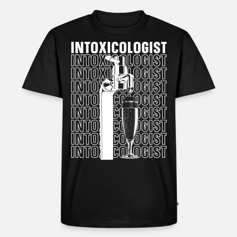 Bartender Mixologist - Männer Premium Bio T-Shirt - Schwarz