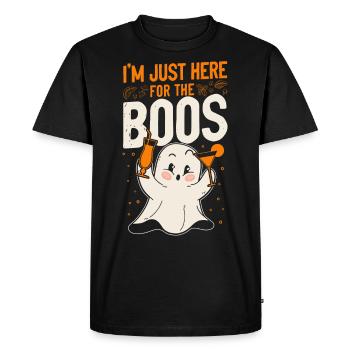 Bartender Mixologist Halloween Pun - Men's Premium Organic T-Shirt - black - Front - Nico (187cm)