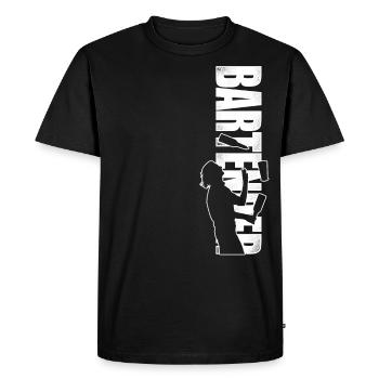 Bartender Mixologist Bartender - Men's Premium Organic T-Shirt - black - Front - Nico (187cm)