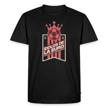 Championnat d’Espagne 2024 Femmes Hommes España - T-shirt Premium bio Homme - noir - Devant - Nico (187cm)
