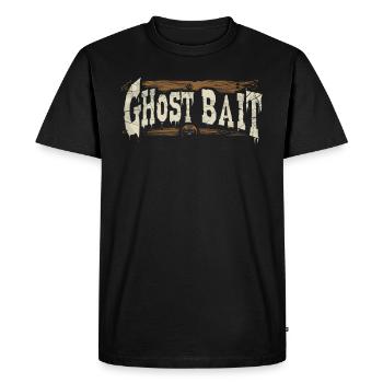 Appât fantôme Appât fantôme Bouclier paranormal Design - T-shirt Premium bio Homme - noir - Devant - Nico (187cm)