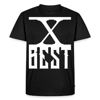 Meilleur - T-shirt Premium bio Homme - noir - Devant - Nico (187cm)