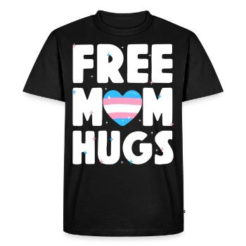 Fierté LGBT transgenre - T-shirt Premium bio Homme - noir - Devant - Nico (187cm)