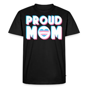 Fierté LGBT transgenre - T-shirt Premium bio Homme - noir - Devant - Nico (187cm)