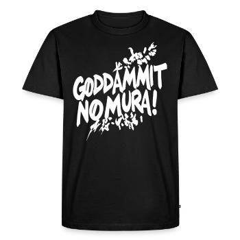 Goddammit Nomura – Conception de la destruction - T-shirt Premium bio Homme - noir - Devant - Nico (187cm)