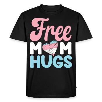 Fierté LGBT transgenre - T-shirt Premium bio Homme - noir - Devant - Nico (187cm)