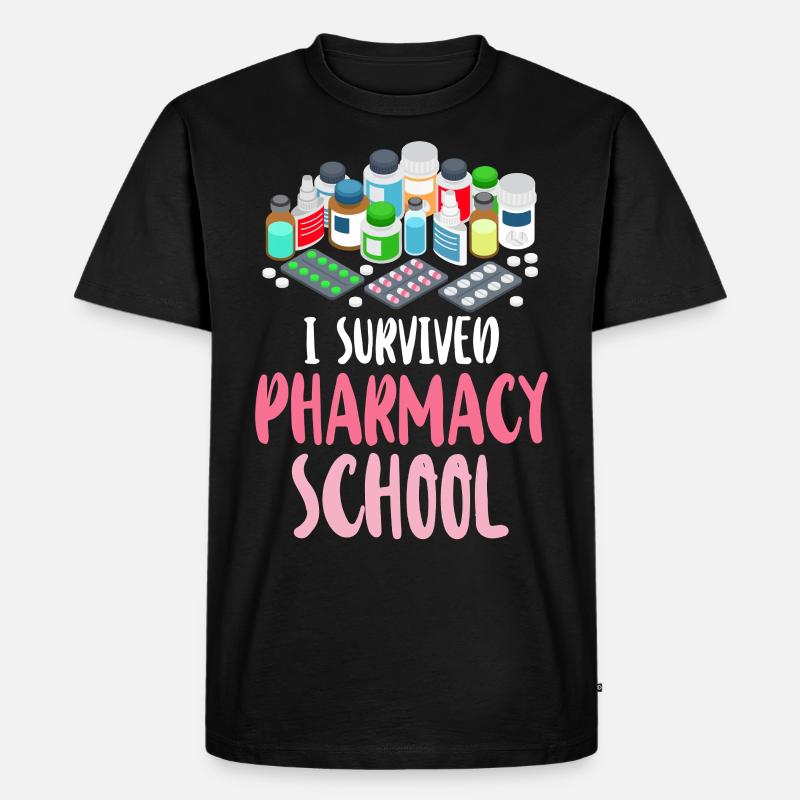 Pharmacy Tech Technician - Männer Premium Bio T-Shirt - Schwarz